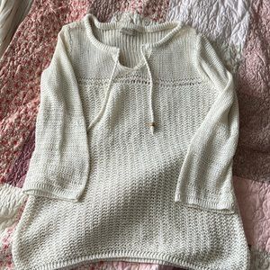 Lucky Brand Open weave Sweater